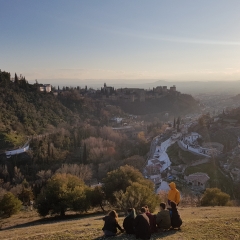 © Anthony Antonios, Granada, View to Alhambra, 2019